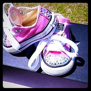 Bedazzled Infant Converse